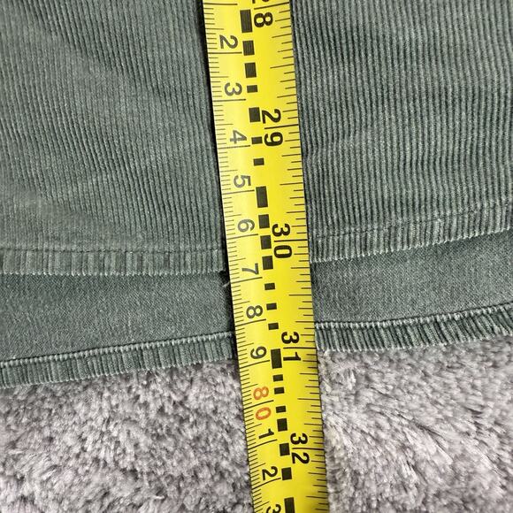Vintage 90s Structure Shirt Men’s XL Green Corduroy Button Down Long Sleeve Y2K - Picture 6 of 6